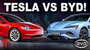 Tesla Vs BYD En sammenlign af 2 elbilgigantiske