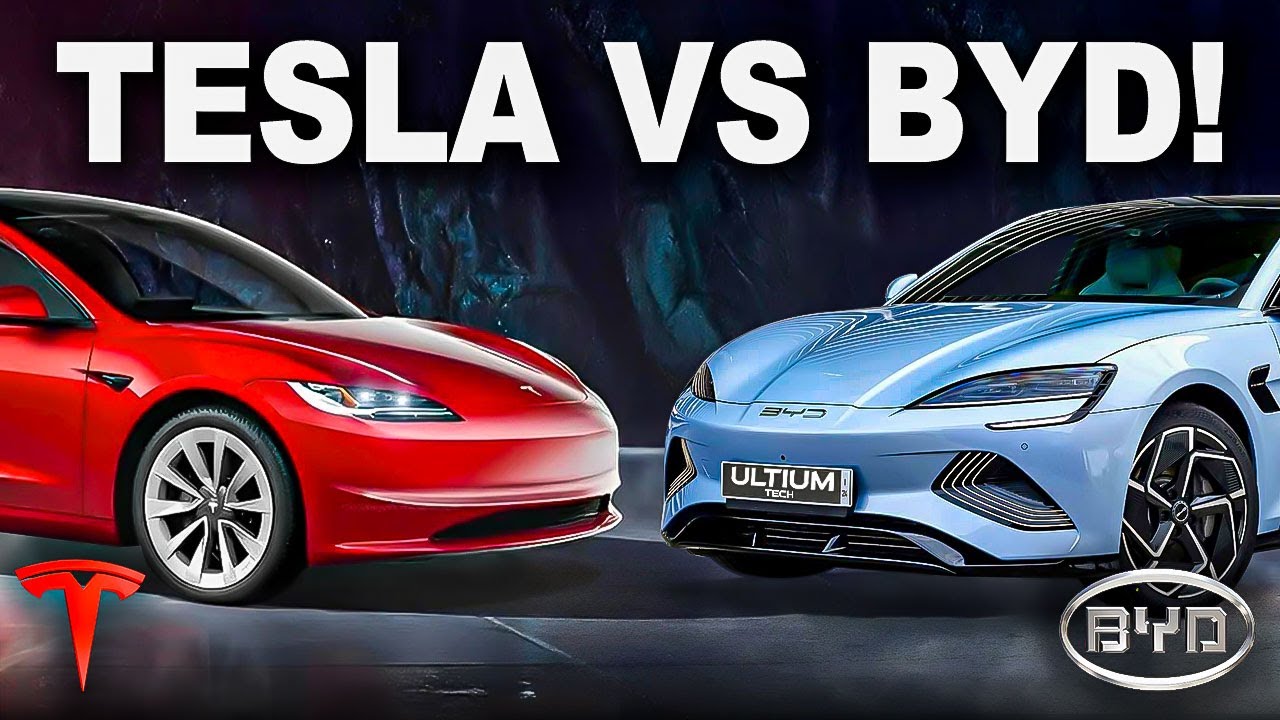 Tesla Vs BYD En sammenlign af 2 elbilgigantiske